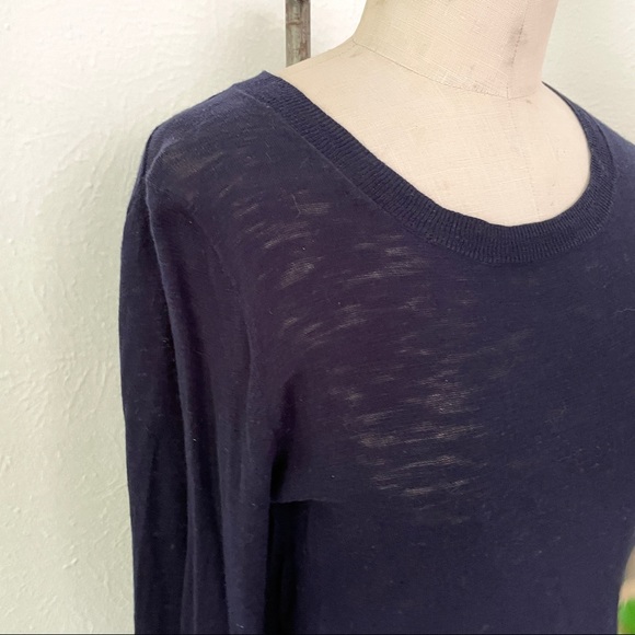 J. Crew Navy Sweater - Picture 2 of 3